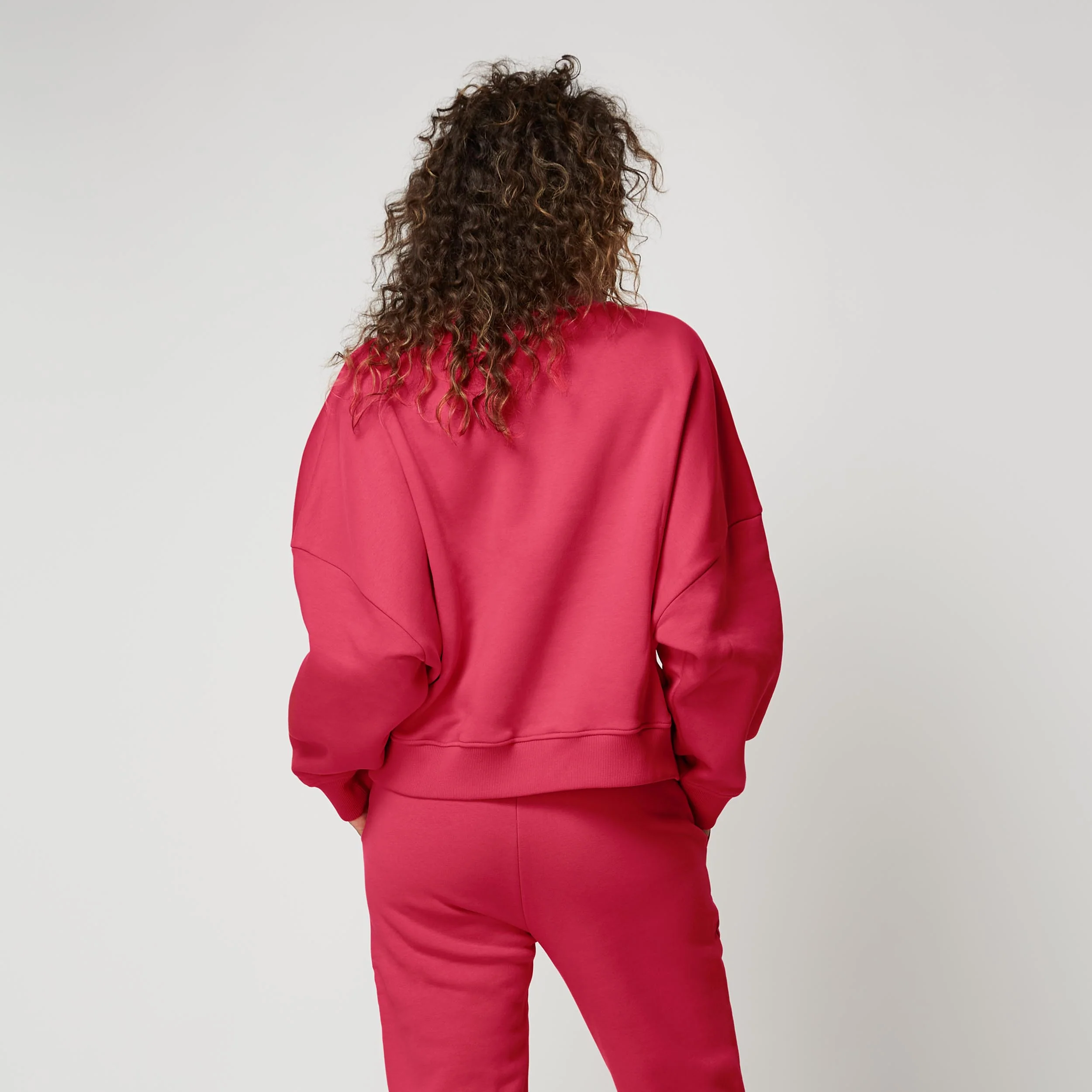 Dropped Shoulder Crew Sweat Women - Image 10