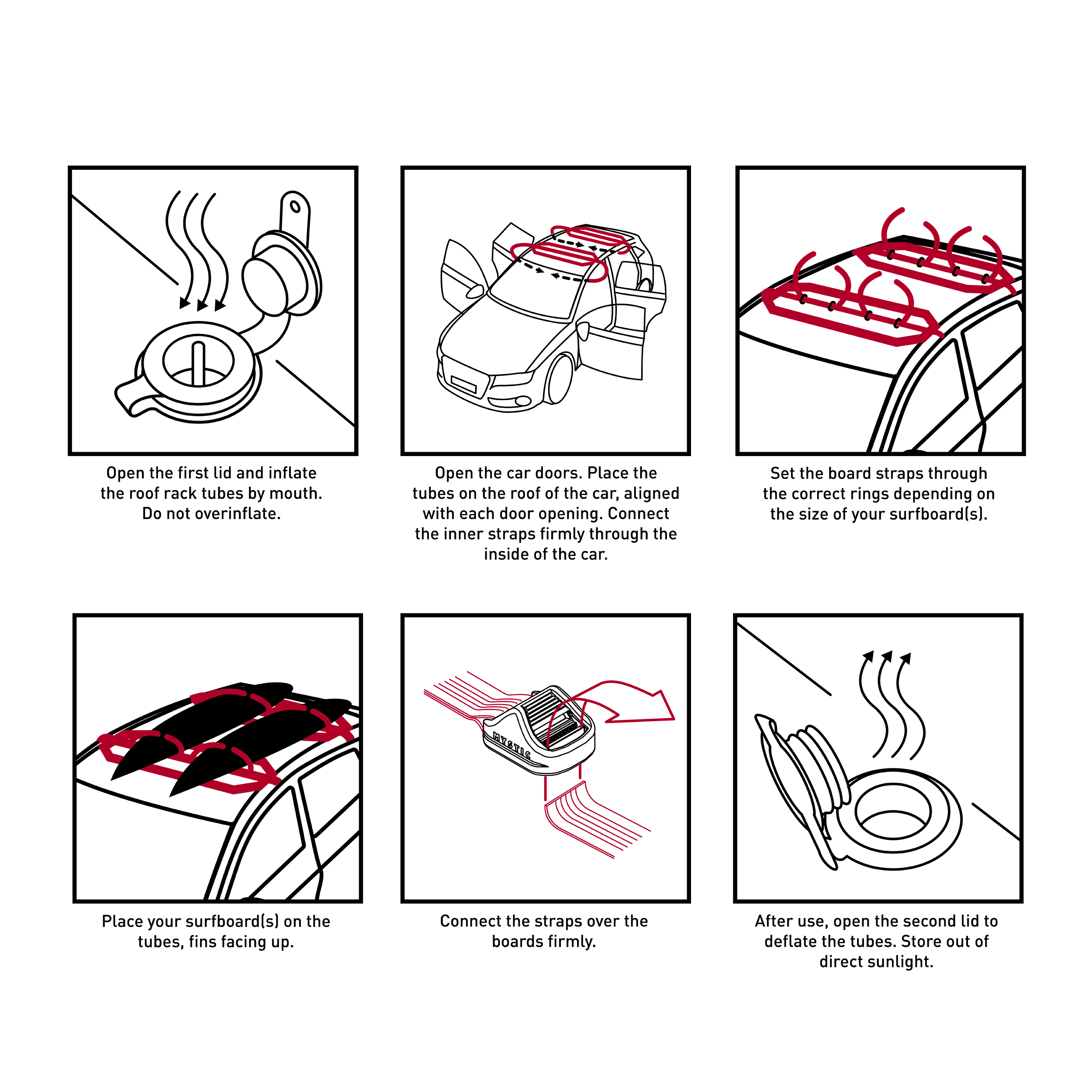 Inflatable Roofrack System Double - Image 2