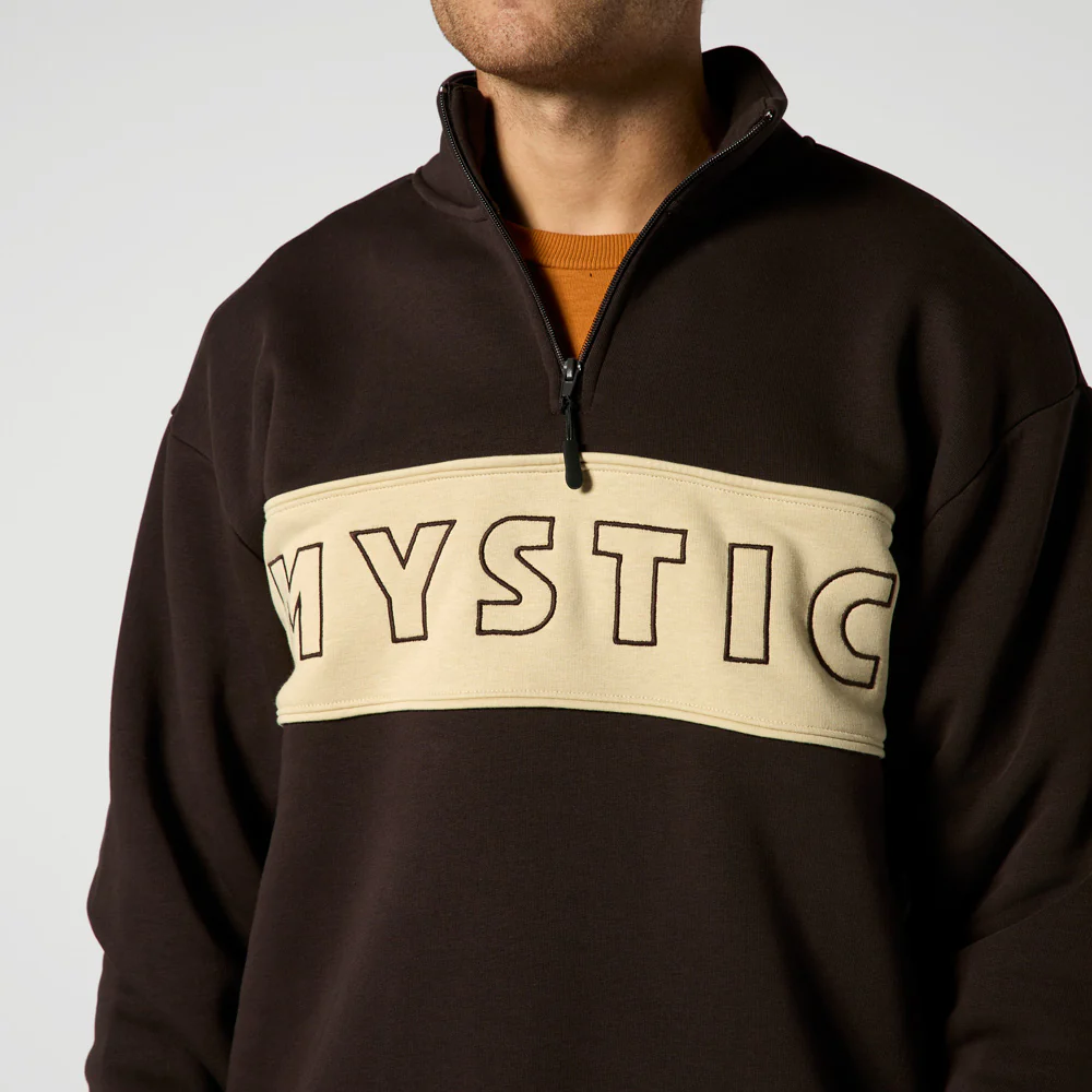 Slate Half Zip Sweat - Image 6
