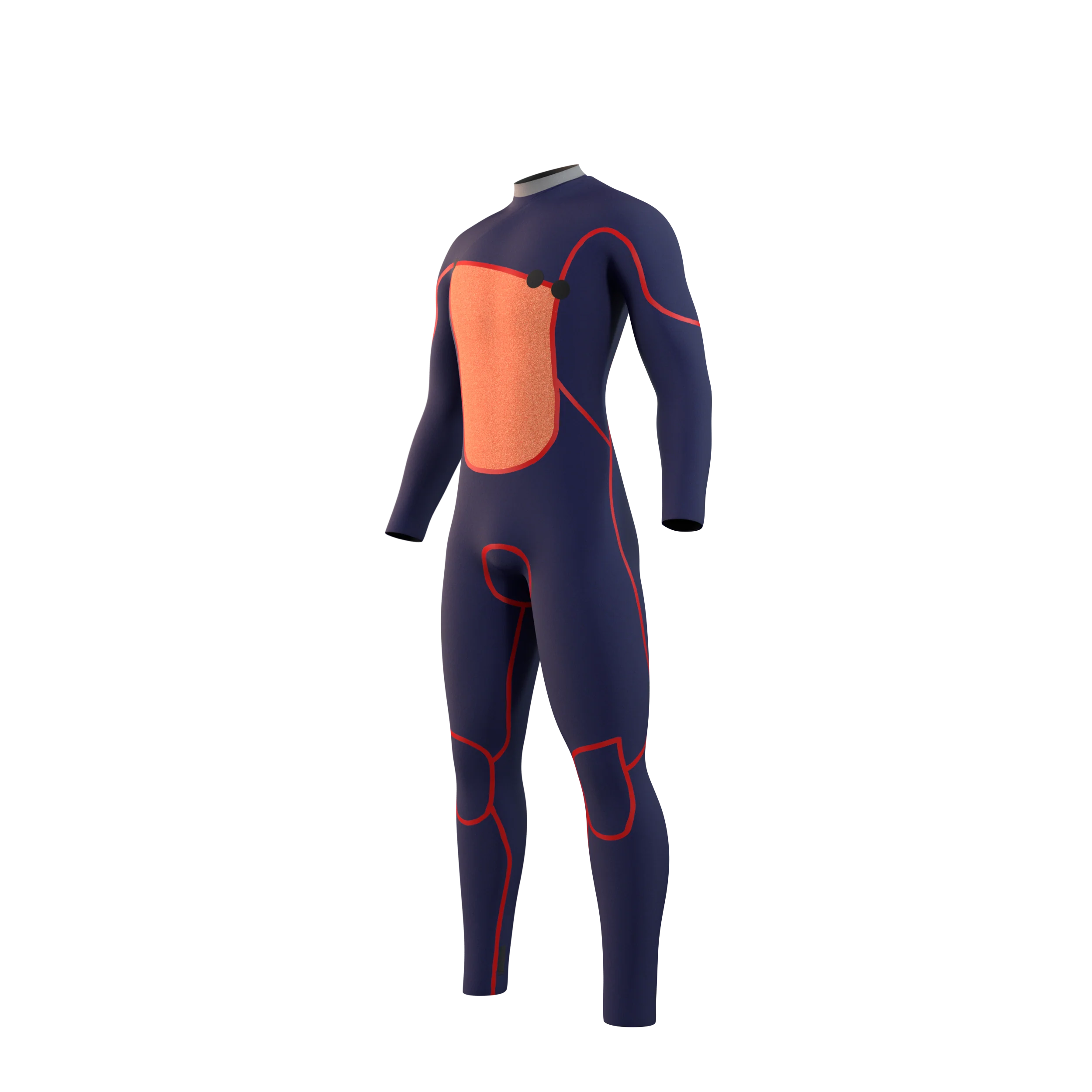 The One Fullsuit 3/2mm Zipfree - Image 3